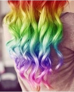 Цветные мелки для волос